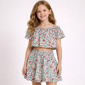 NWT GIRLS love  fire two piece set L/XL